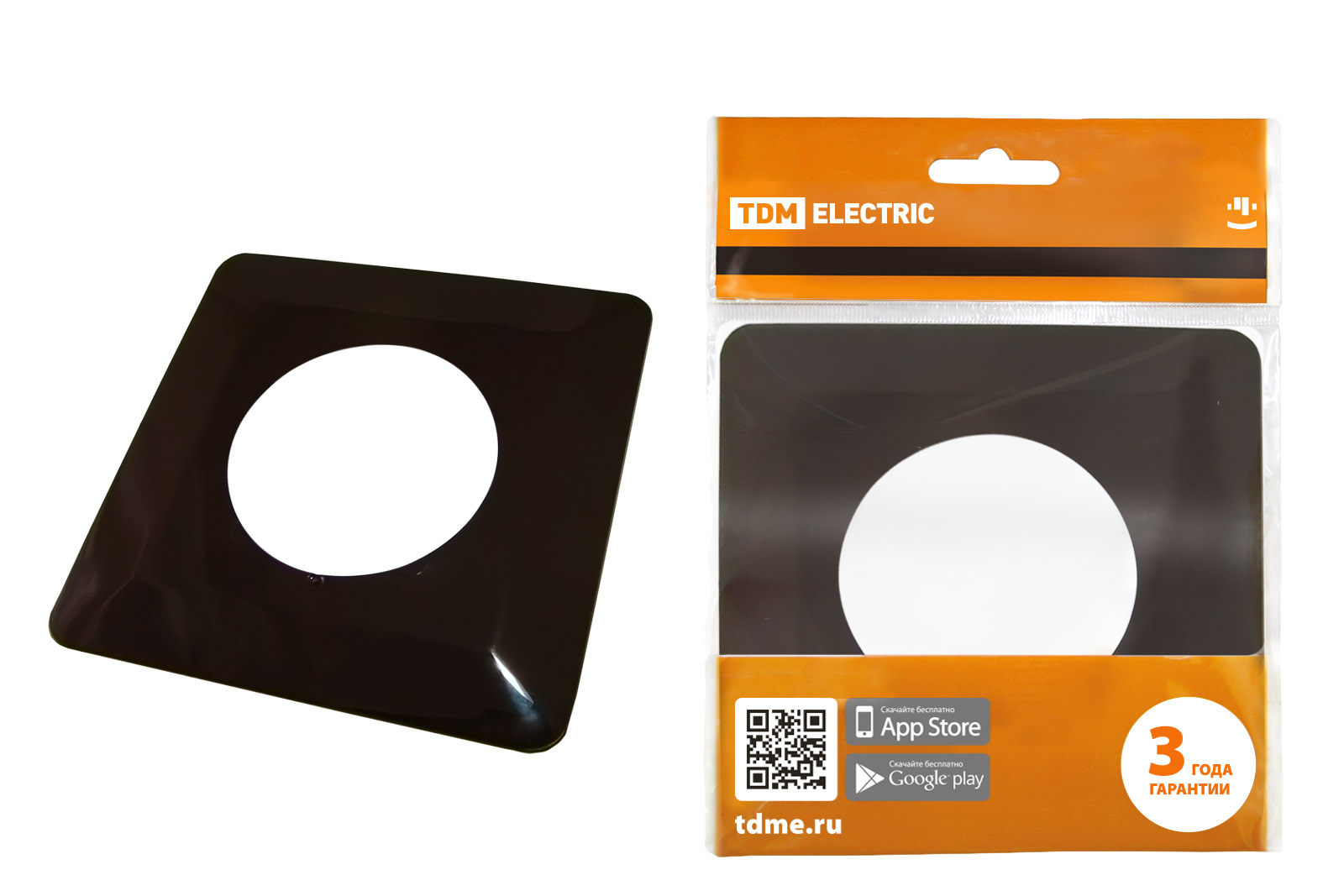 Ramă de protecție unică pentru întrerupătoare sau prize pentru protecția tapetului 130x130 mm, ciocolată TDM