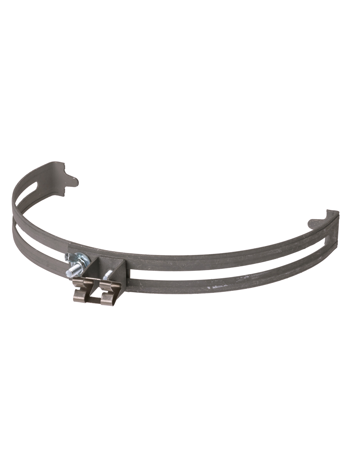 Suport reglabil Ø230‑350 mm pe con rotund, fixator din oţel pentru tijă Ø6‑10 mm, termodif. TDM