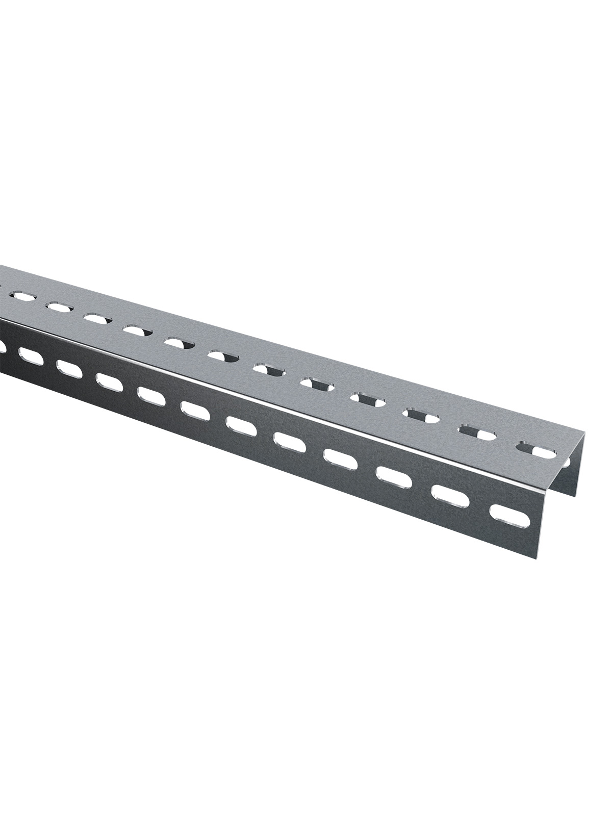 Profil perforat în formă de P 40x56x1000 mm 1,5 mm TDM