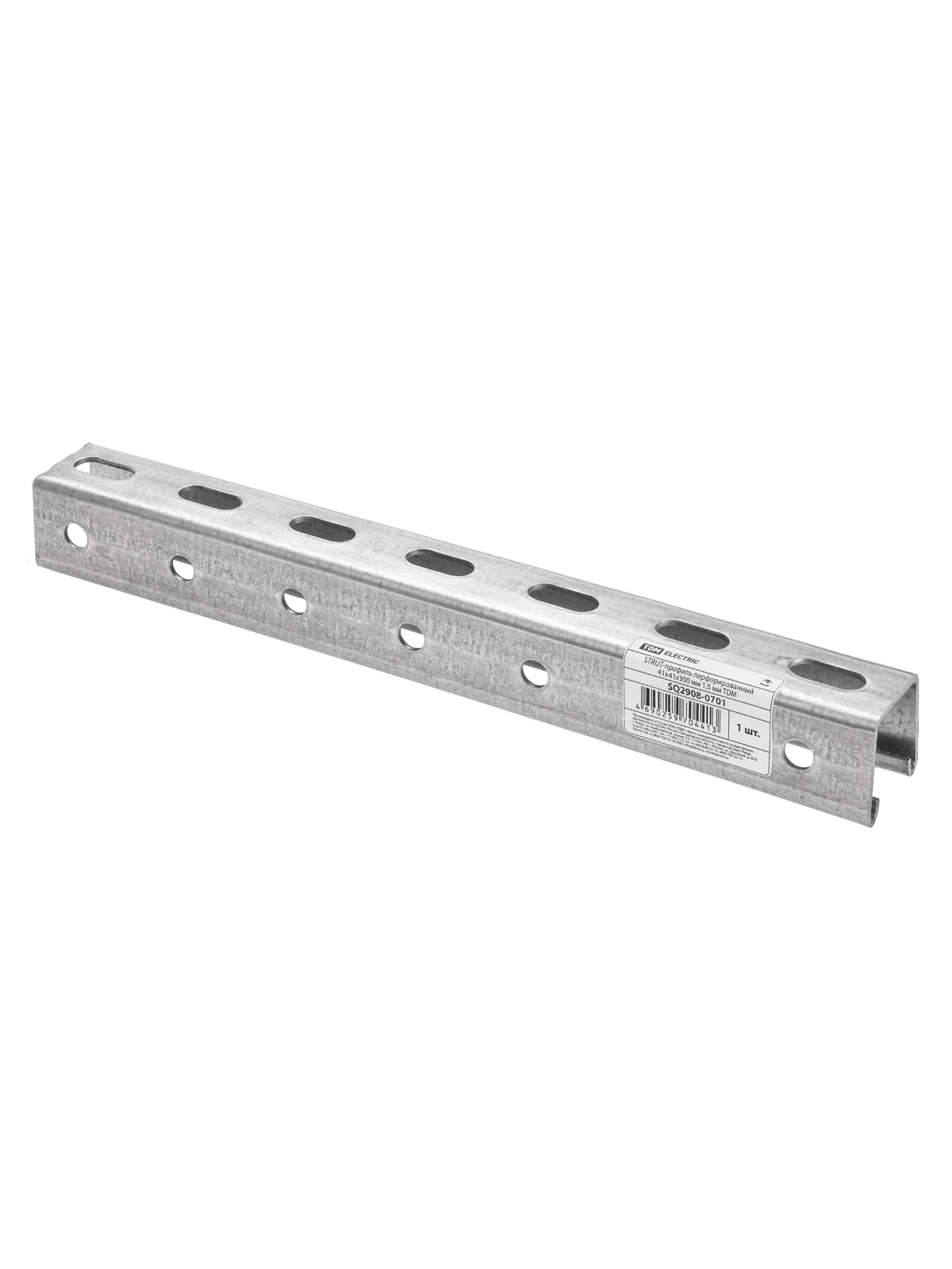 STRUT-profil perforat 41х41х300 mm 1,5 mm TDM