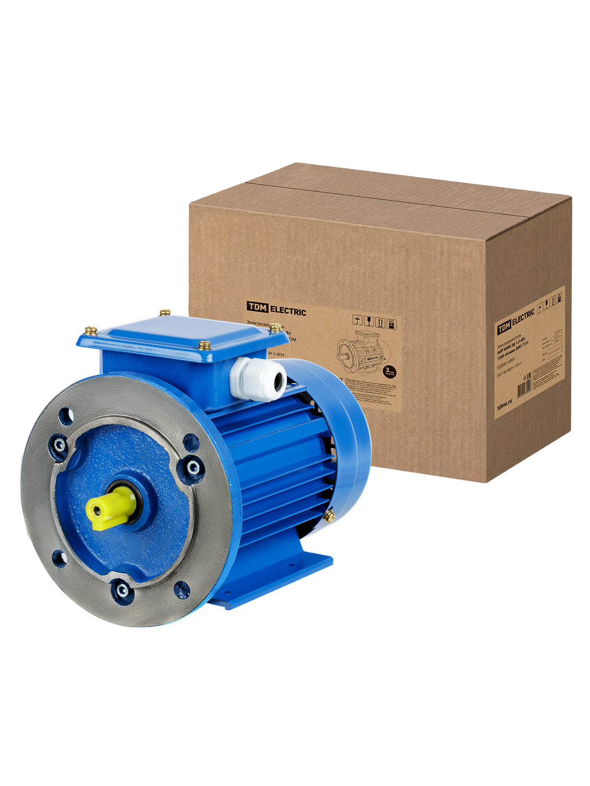 Motor electric АИР 80B4 1,5 kW 1500 rpm 2081 TDM