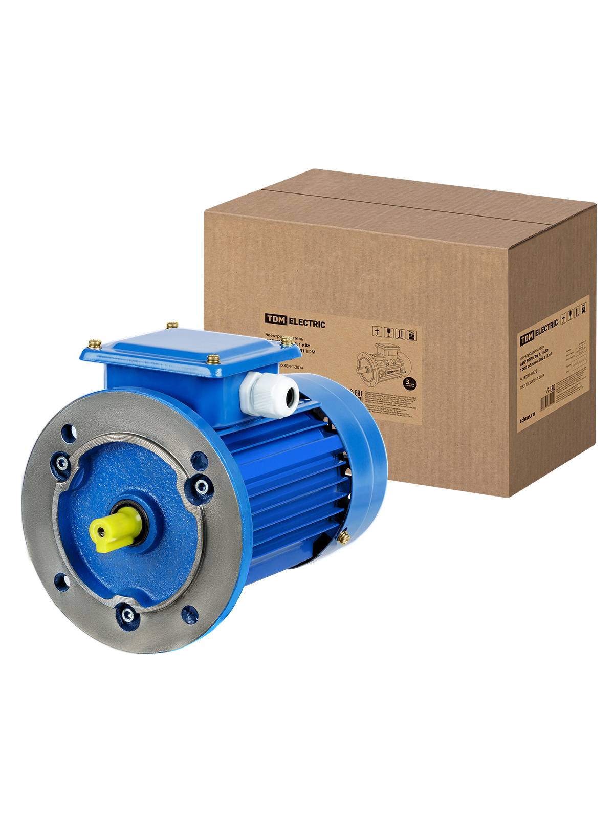 Motor electric AIR 80B6 1,1 kW 1000 rpm 3081 TDM