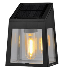 Lumină de grădină cu panou solar LG-54 plastic 1.2V, 40mA 8000K IP44 (TR0330-2503)