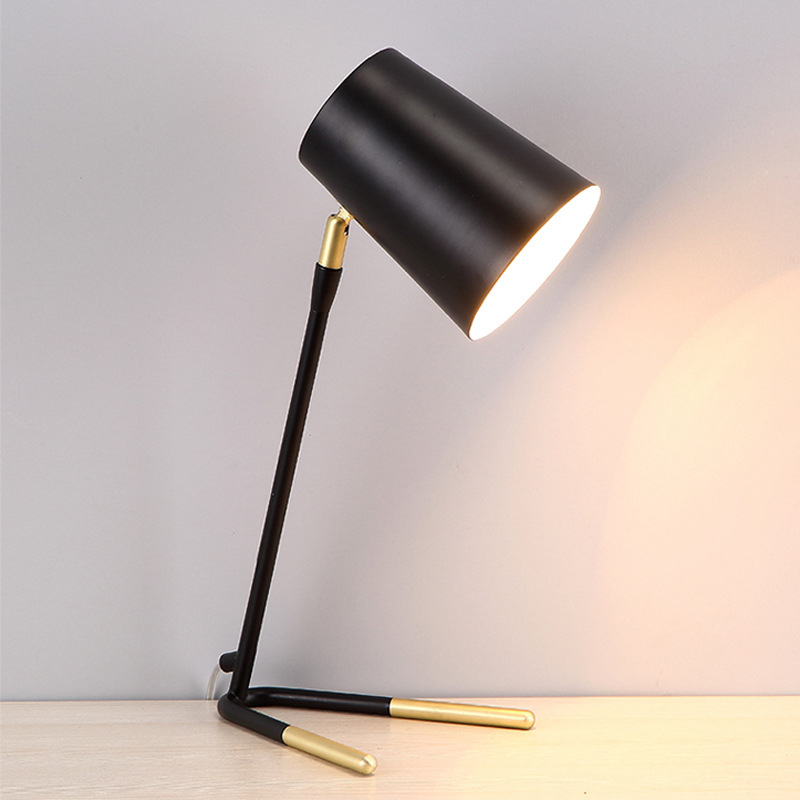 Lămpi de masă Мах 60W 85-265V negru 15*40cm E27*1 Rotund Plug(12)(TR0337-0211)
