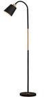 Напольный светильник 85-265V Black 2.5m wire 28*160cm E27 without bulb(TR0337-0902)