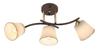 Люстра 3 рожка Е27*3*40W L620*W160*H260 Coffee/Gold (TR0370-0316)