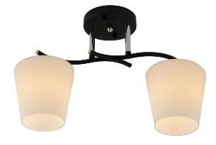 Люстра 2 рожка Е27*2*40W L405*W120*H260 Black/Chromic (TR0370-0318)