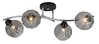 Lustră 4 brațe E27*4*40W L640*W370*H220 Chrome (TR0370-0339)