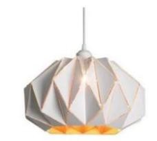Lumină suspendată E27 85-265V White 360mm(TR0370-0813)