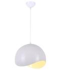 Lumină suspendată E27 85-265V Metal+Rope 35см White 20см(10)(TR0370-0866)