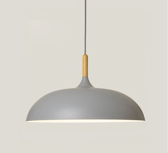 Lumină suspendată E27 85-265V Metal+Frânghie 45cm Gri (10)(TR0370-0914)