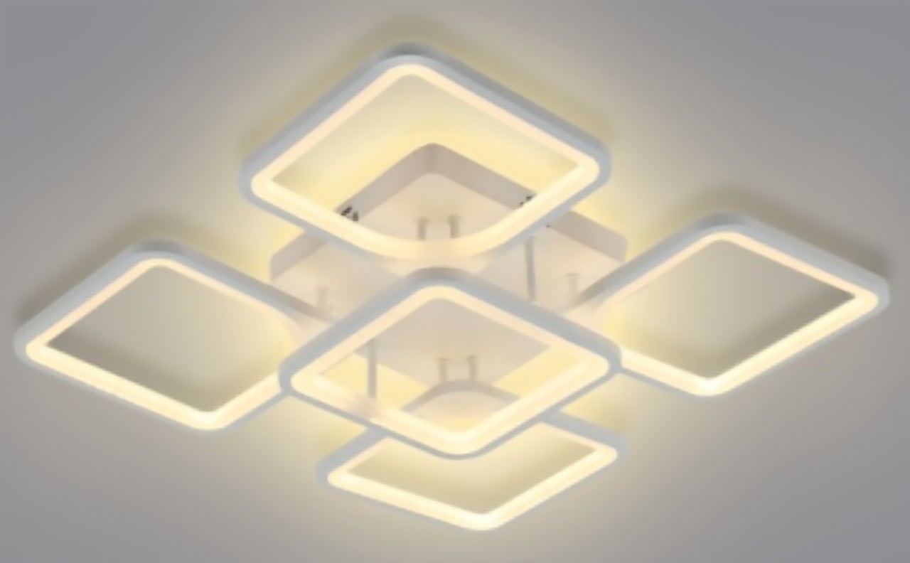 Lustru LED 100W White 3-Color 600х600х150 YLYWZ-70065 (TR0370-1711)