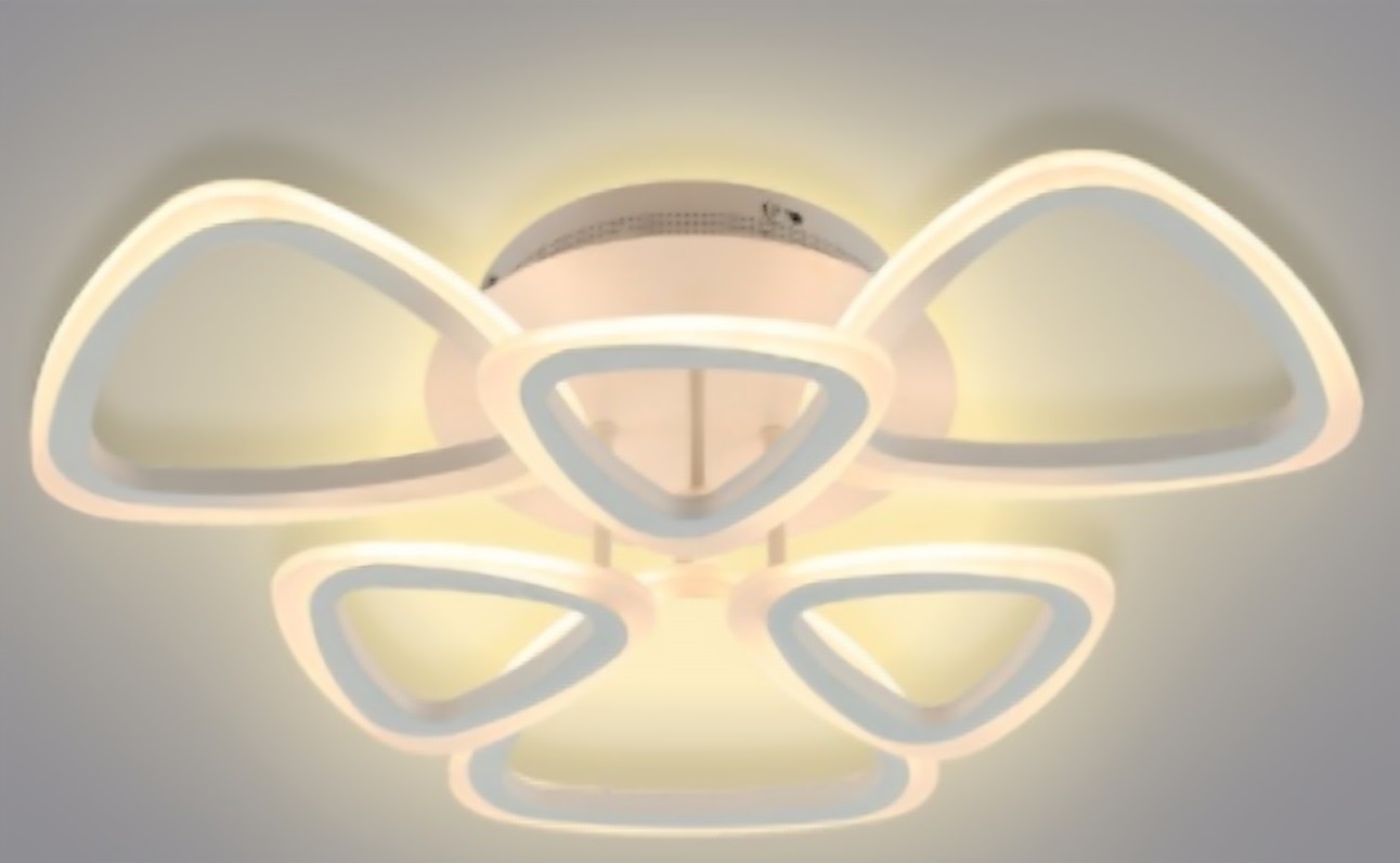 Люстра светодиодная 80W White 3-Color 600х600х120 YLYWZ-70086 (TR0370-1718)