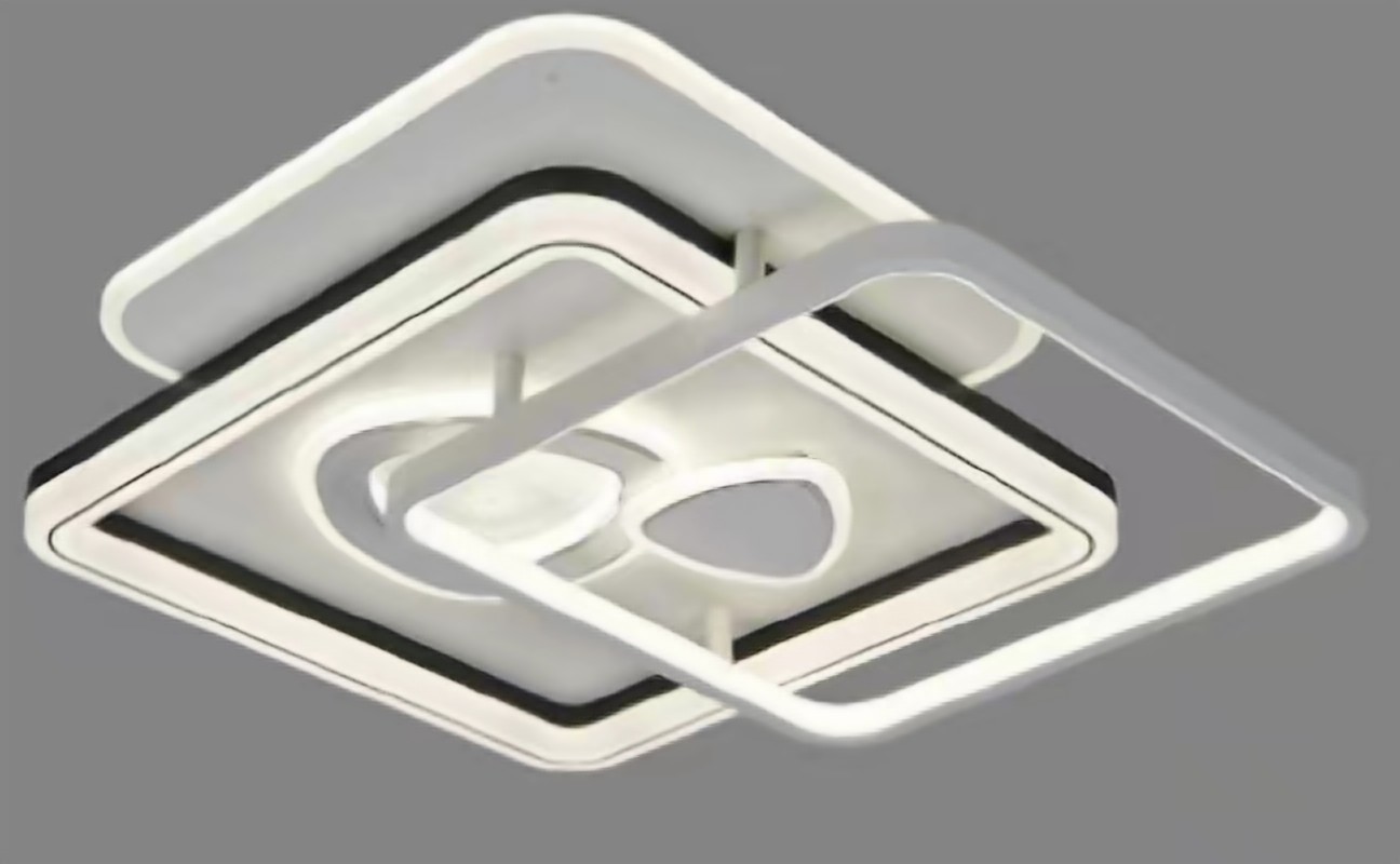 Lustru LED 2*65W White 3-Color 500х500х90 YL-WS4018 (TR0370-1813)