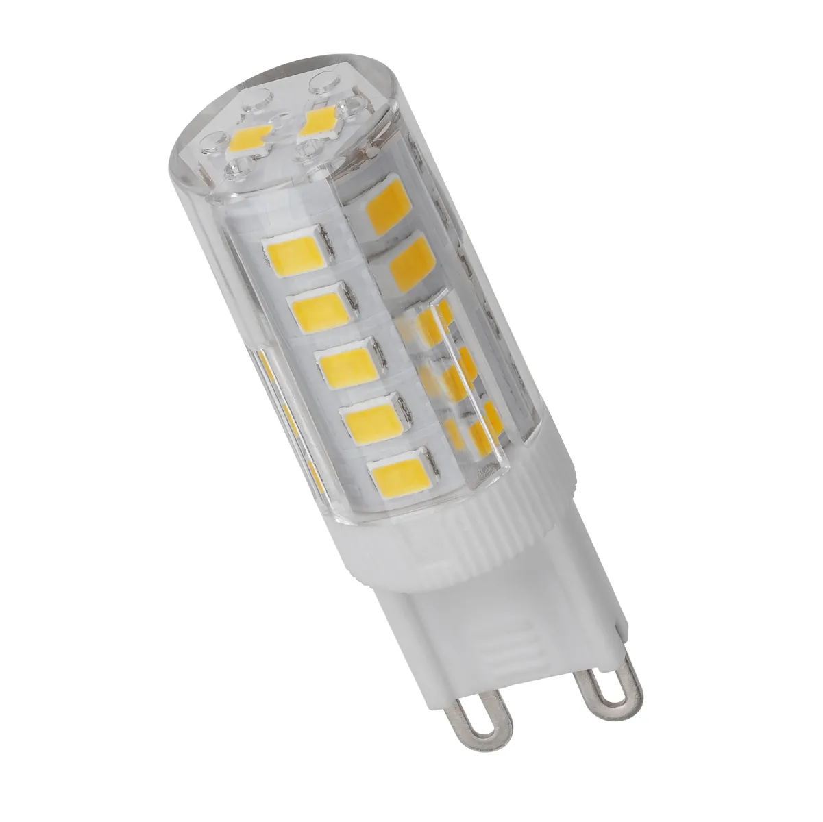 Лампа светодиодная G9-5 Вт-230 В-3000 К, SMD, 16x49 мм TDM(SQ0340-0222)