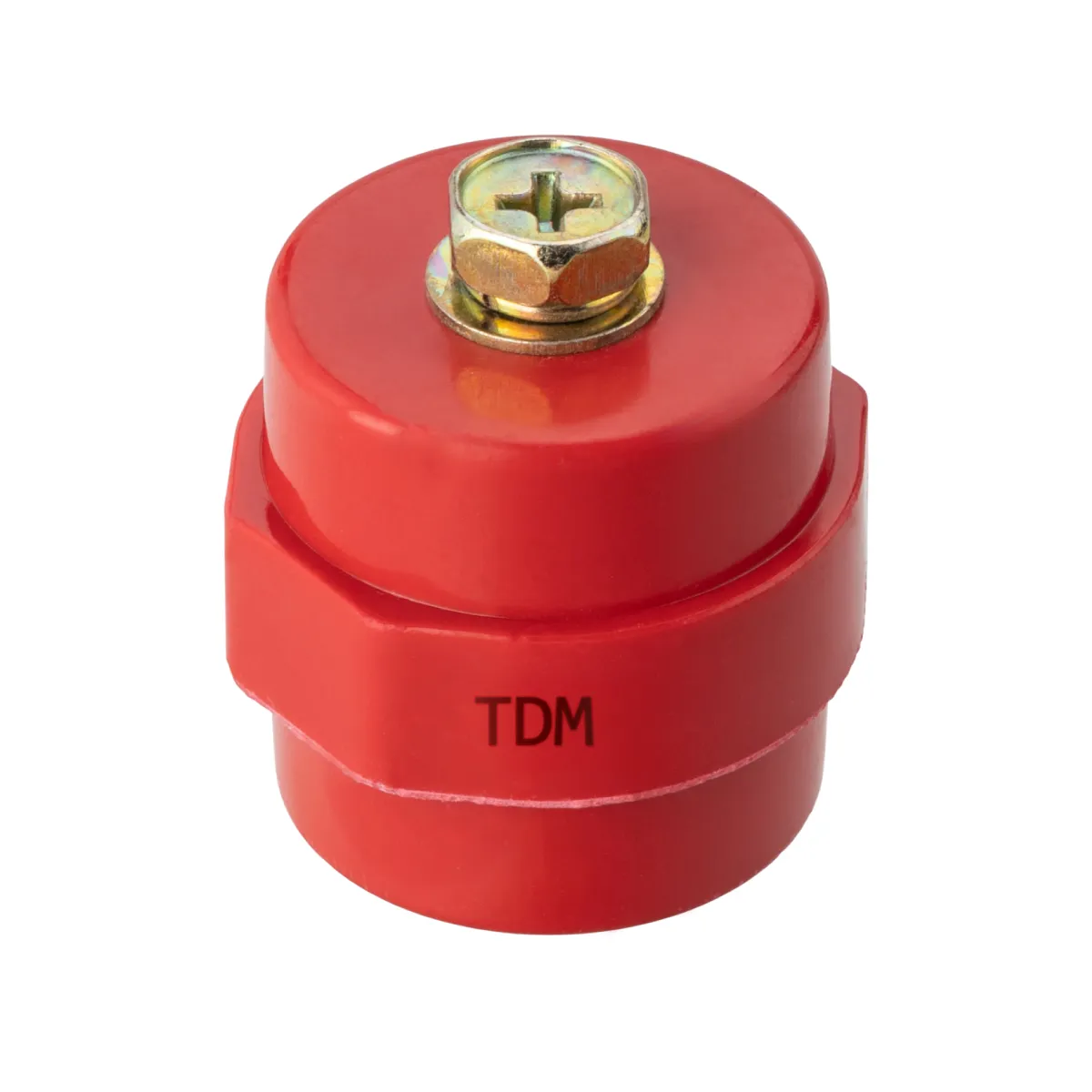 Изолятор SM30 силовой Н30хD27хМ6мм с болтом TDM(SQ0807-0008)
