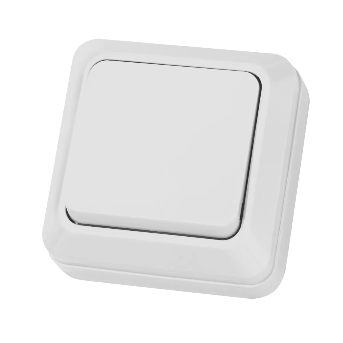 Выключатель 1-кл. открытой установки IP20 10А, белый "Ладога" TDM(SQ1801-0001)