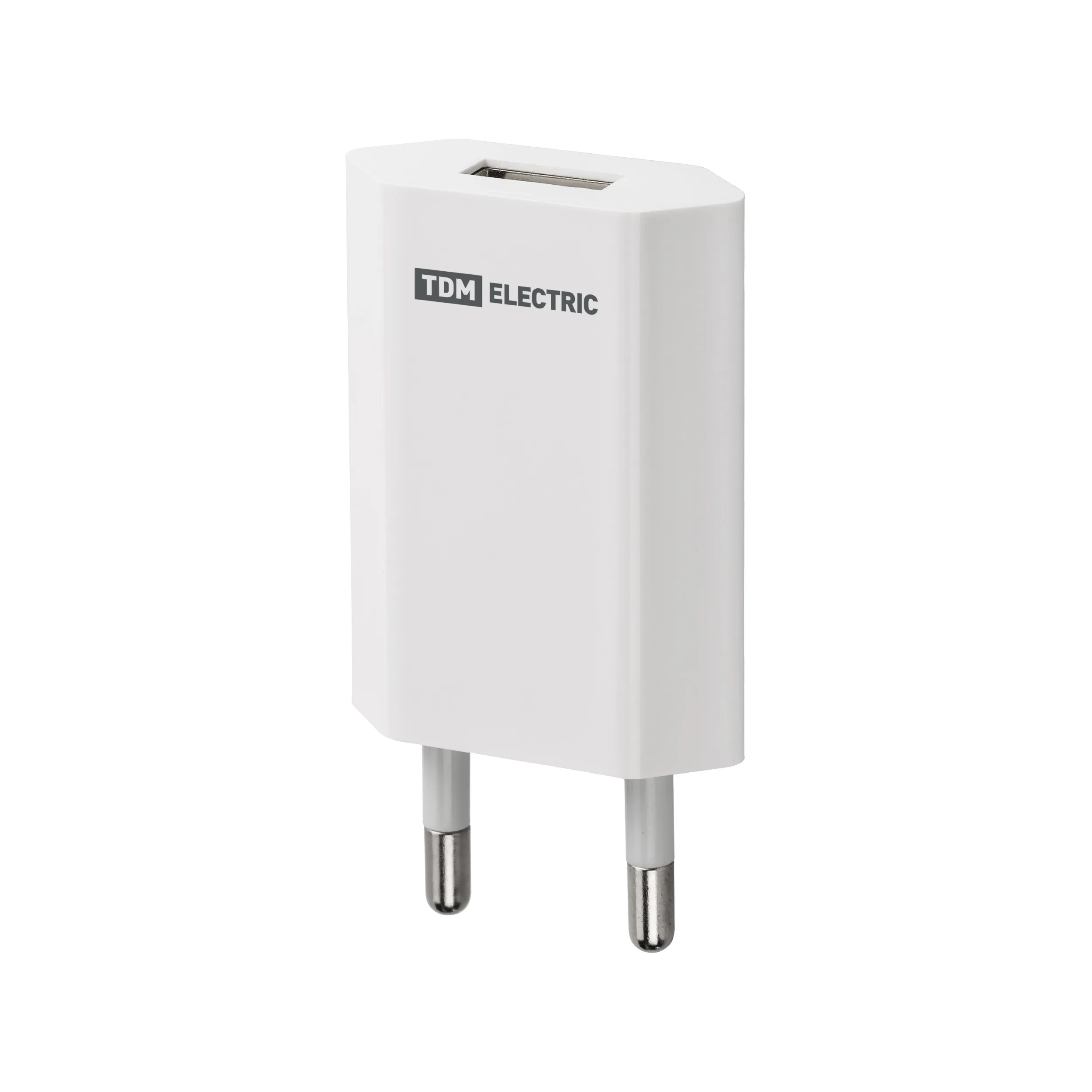 Сетевое зарядное устройство, СЗУ 1, 1 А, 1 USB, белый, TDM(SQ1810-0001)