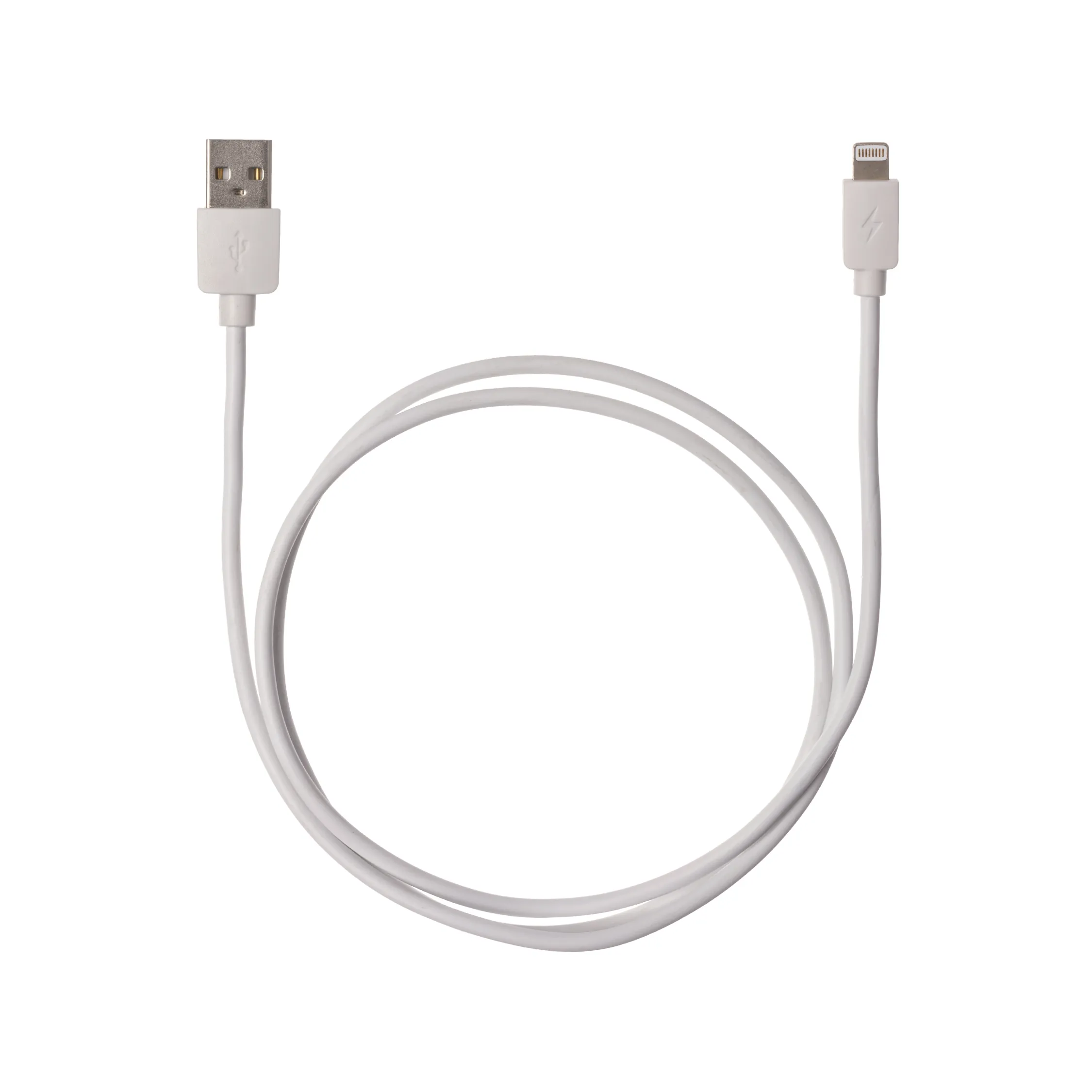 Дата-кабель, ДК 6, USB - Lightning, 1 м, белый, TDM(SQ1810-0306)