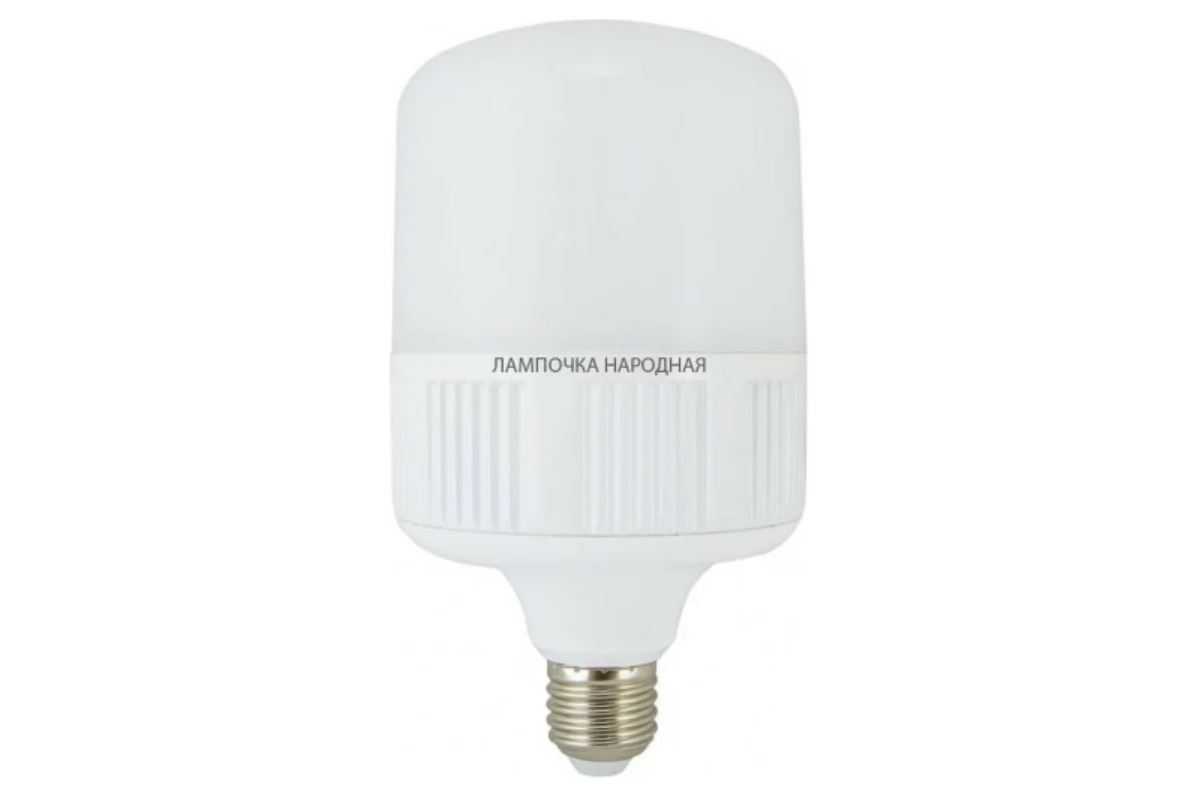 Лампа светодиодная T 40 Вт, 230 В, 4000 К, E27 (120x190 мм) TDM(SQ0340-0354)