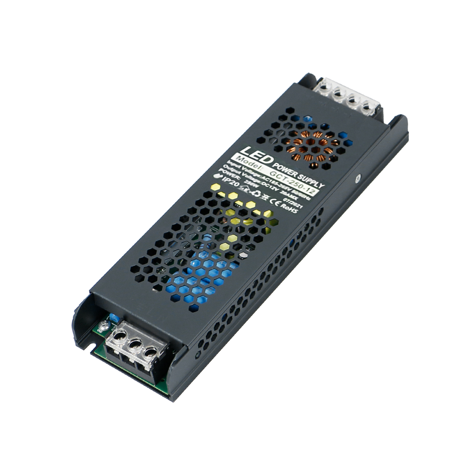 Bloc de alimentare 250Вт-20А-12В-IP20 pentru benzi LED și module Premium(TR0331-2250)