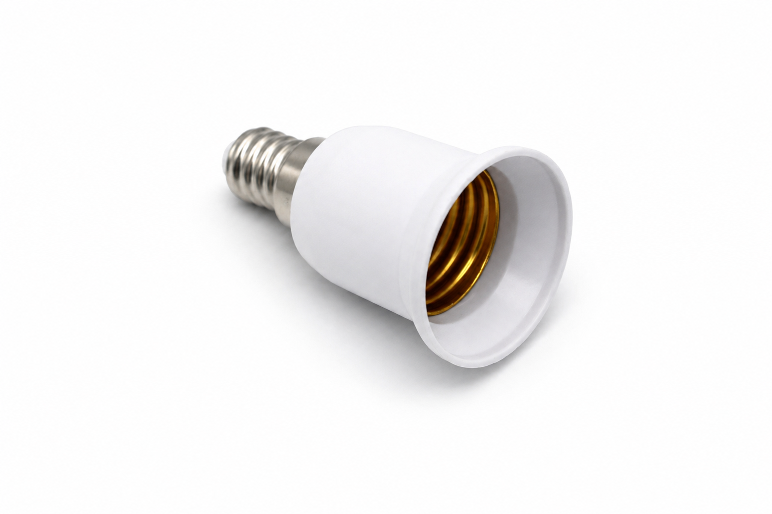 Adaptor E14-E27, alb(200)(TR0335-0001)