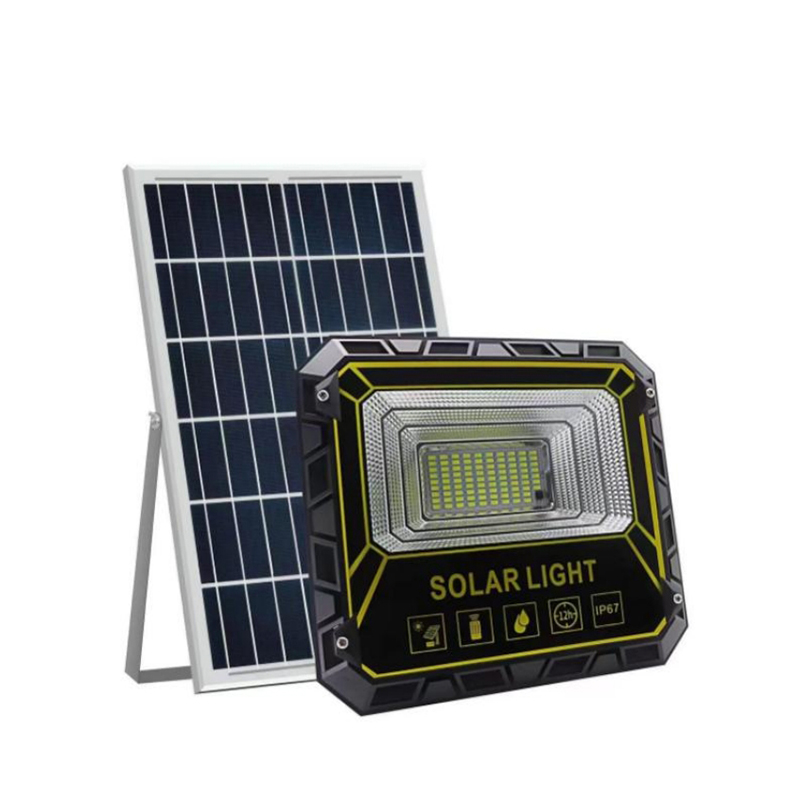 Proiector cu pană solară 60W 3.2V 5000mA 6000K 188pcs 2835smd Panou:235*350mm IP66 Lampa:245*
