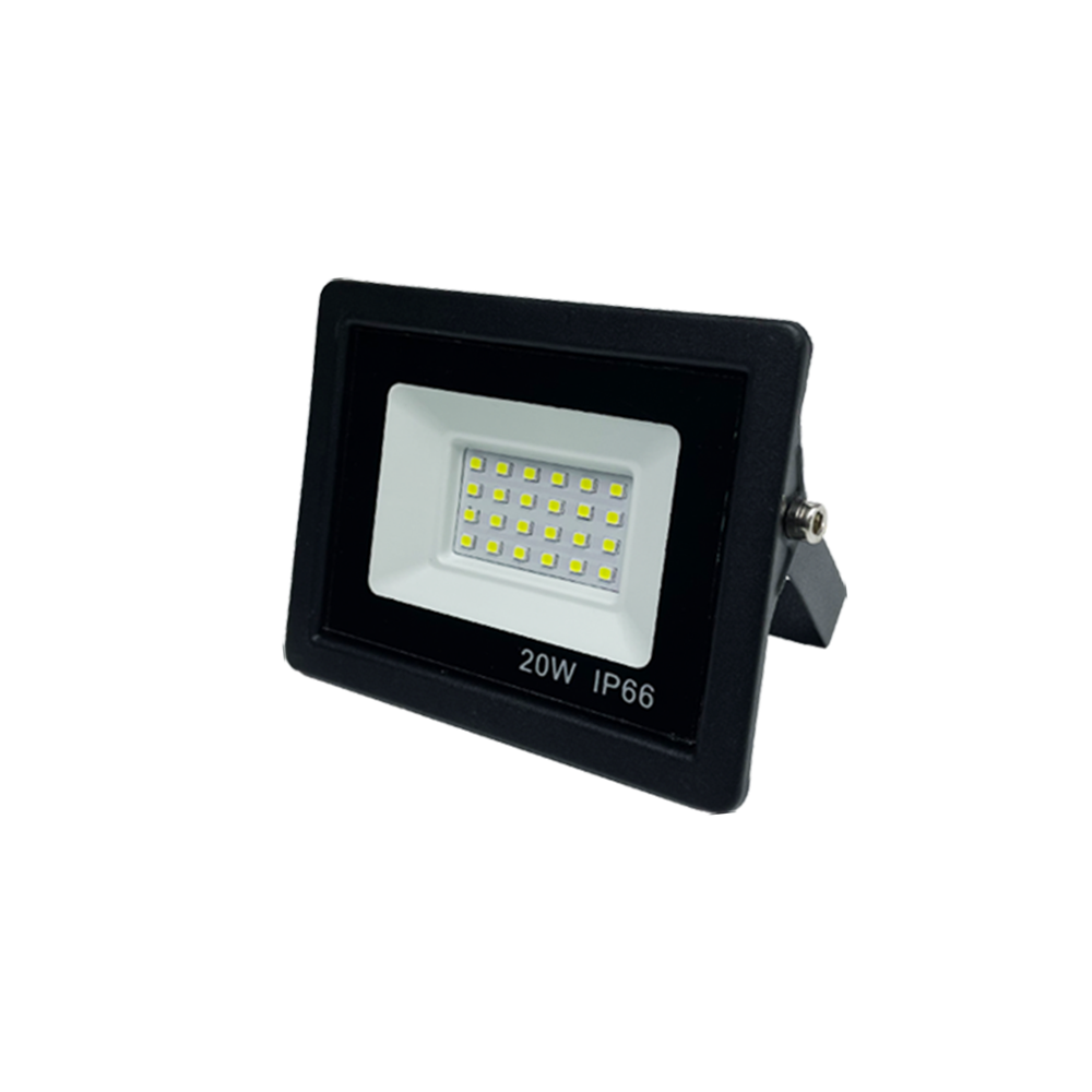 Прожектор светодиодный 20W AC85-265V 6000K 18pcs 2835smd IP66 95х78х26мм (100)(TR0336-5002)