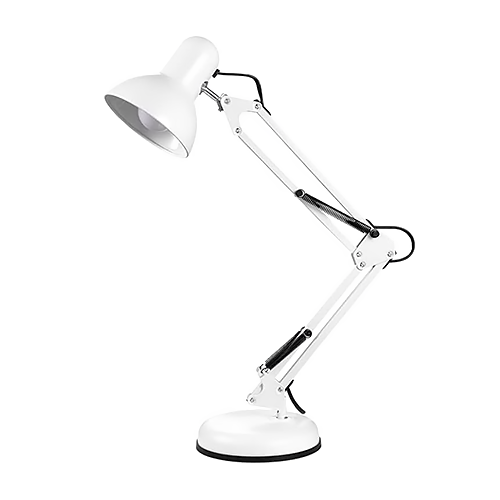Настольный светильник 85-265V White 16*65cm E27*1 without bulb(TR0337-0209)