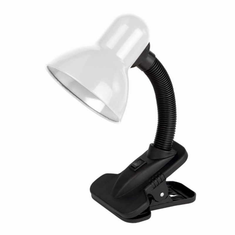 Lampă de tăbă clăpă 40W, E27 alb (TR0337-0402)