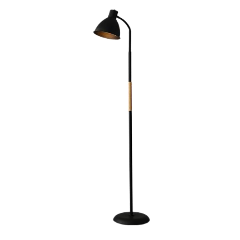 Lămpi de podea 85-265V Negru 17*28*160cm 2.5m cablu cu comutator E27 fără bec(TR0337-0904)