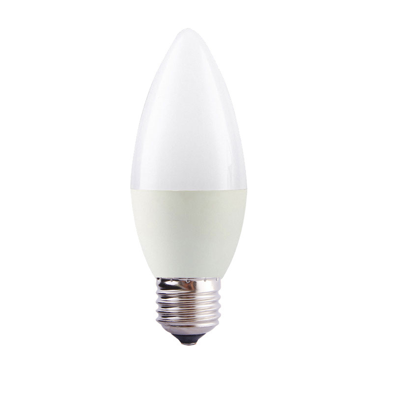 Лампа світлодіодна С37 7W AC185-265V 6500K E27(TR0340-1102)