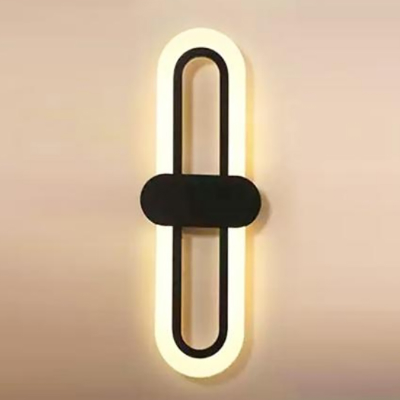 Настенный светодиодный светильник 20W 85-265V Double Color Black 40cm(TR0345-0736)