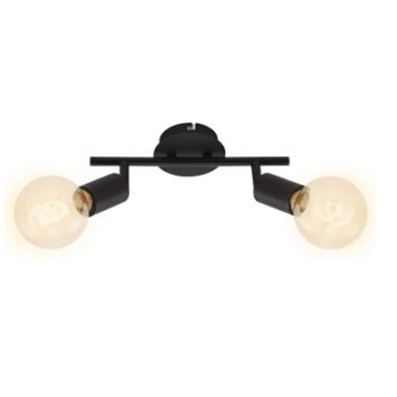 Світильники Спот two head AC85/265V Black 300*110mm E27 (TR0356-0303)