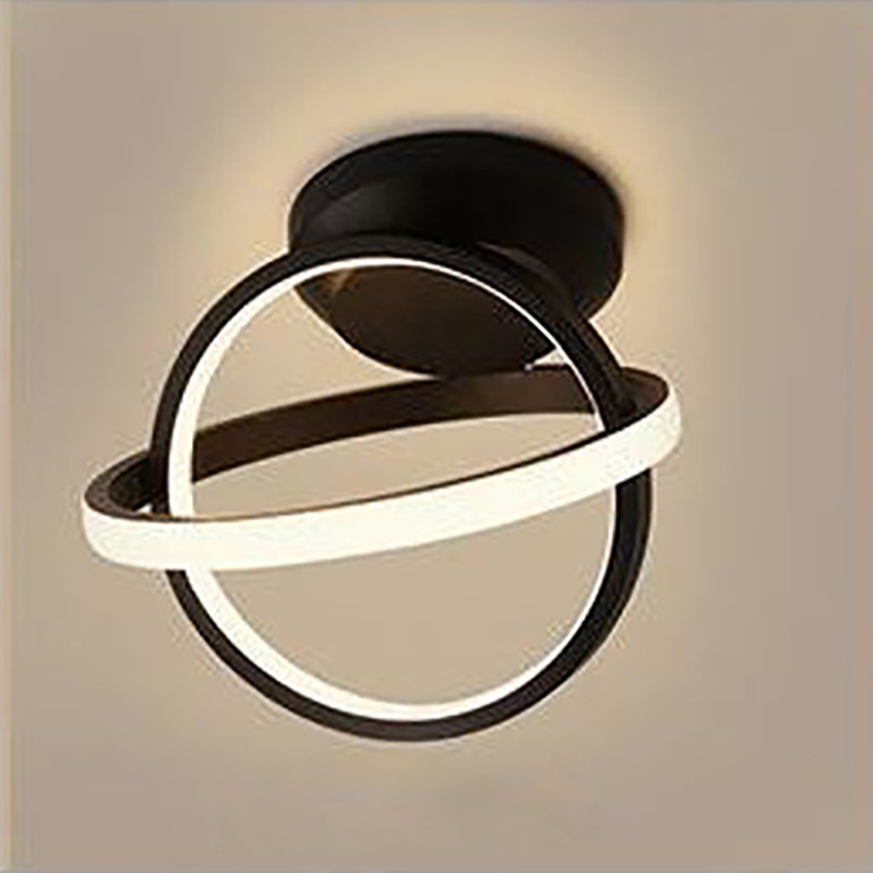 Lumină LED 12W*2 85-265V Dublu color Negru 200mm(TR0370-0110)