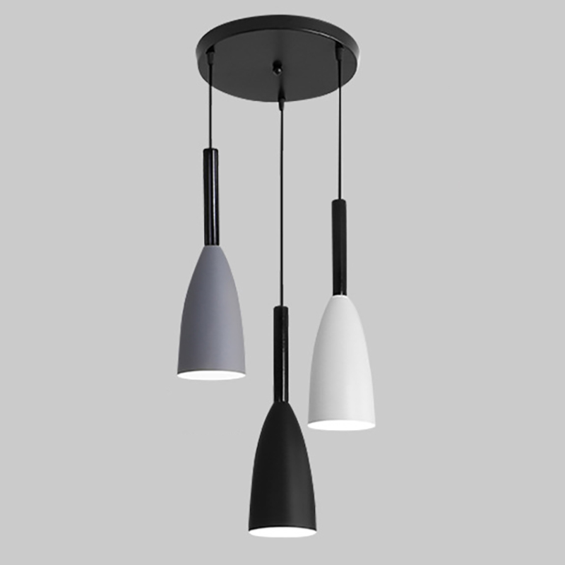 Lumină suspendată 85-265V E27*3pcs Size:H90cm(TR0370-0831)
