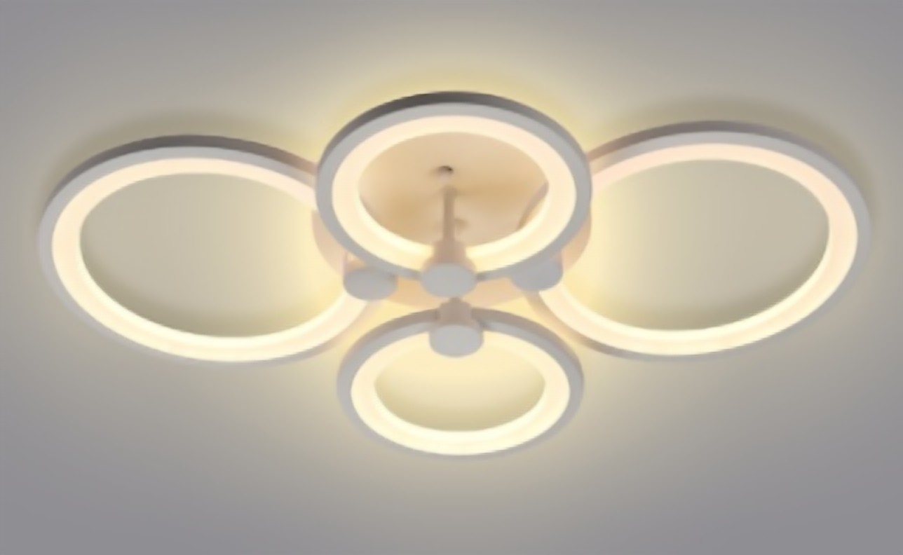 Люстра светодиодная 60W White 3-Color 620х400х150 YLYWZ-70034 (TR0370-1702)