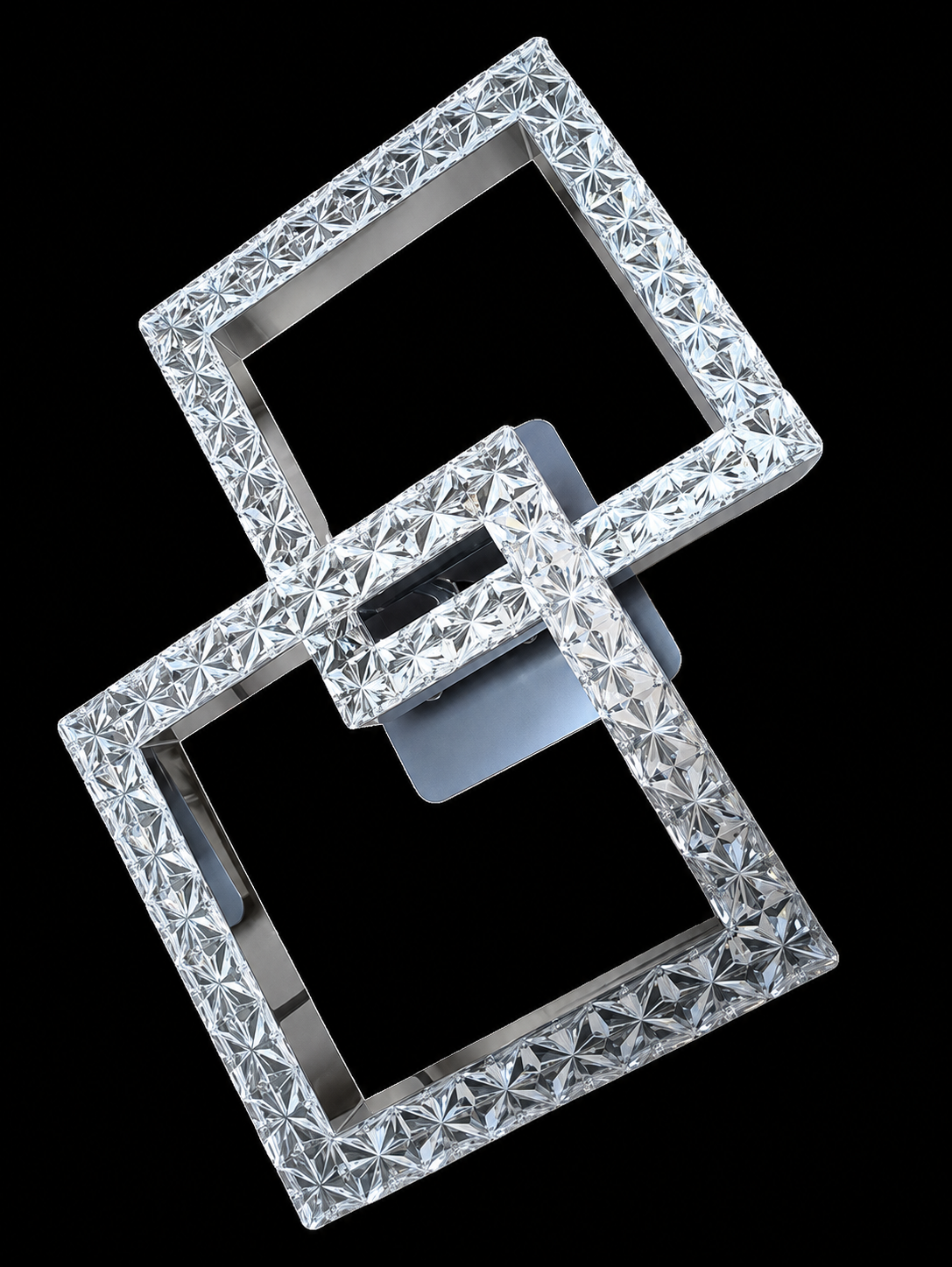 Lustru LED 17W*2, 270*270 Argint galvanizat (TR0370-2463)