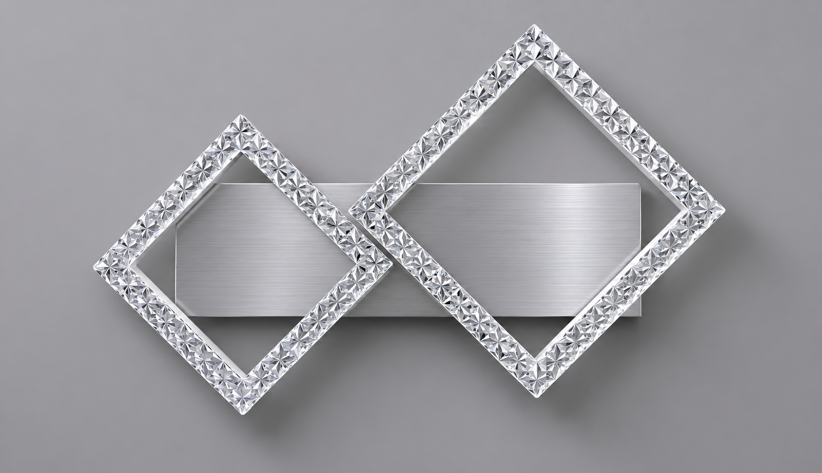 Lustru LED 12W*2, 470*360 Argint galvanizat(TR0370-2466)