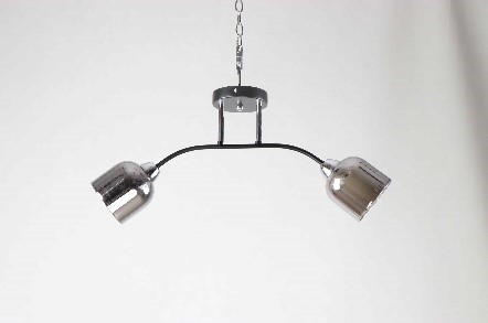 Lampe de foc 2 părți Е27*2*40W Neagră/Griș(4)(TR0370-2624)