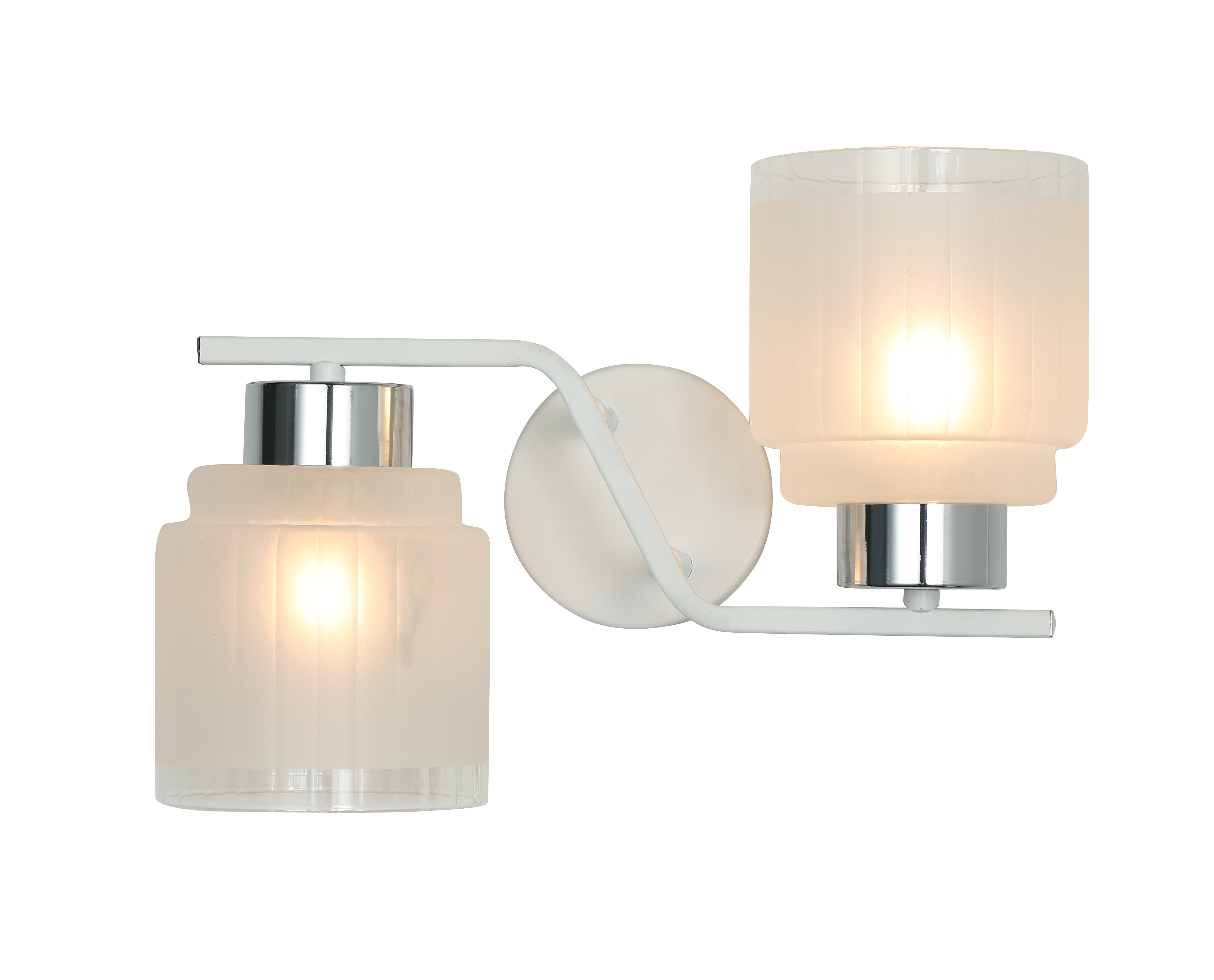 Люстра 2 рожка E27*2*40W L325*W170*H230 Matte White(4)(tr0370-2706)