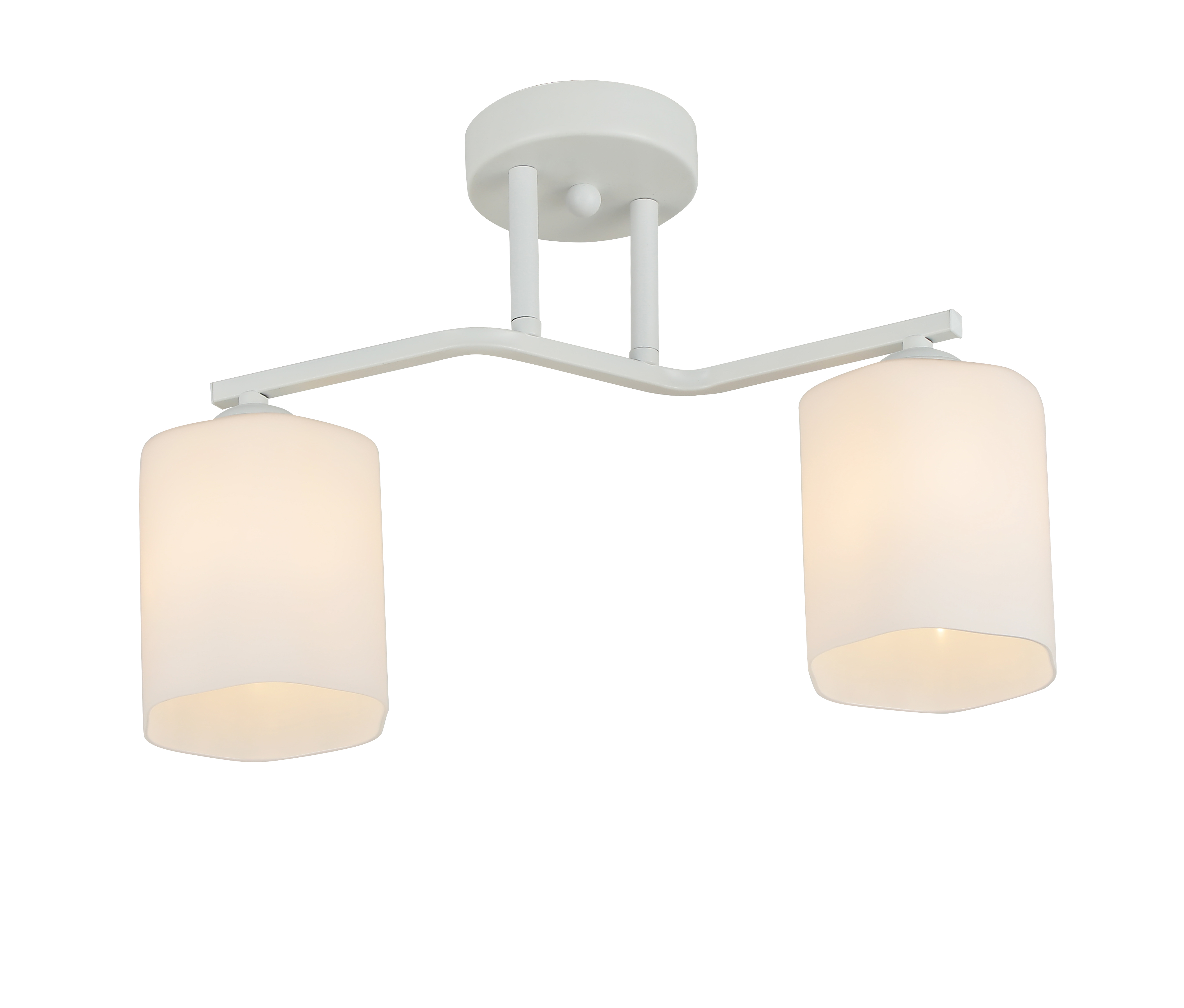 Люстра 2 рожка E27*2*40W L380*W100*H260 Matte white(4)(tr0370-2742)
