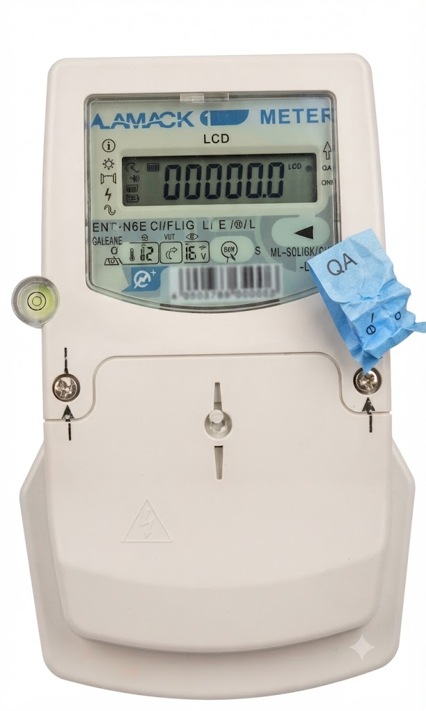 Contor monofazat pentru panou de montaj 5(60A) 220V LCD Display (CE 101)(TR1105-2507)