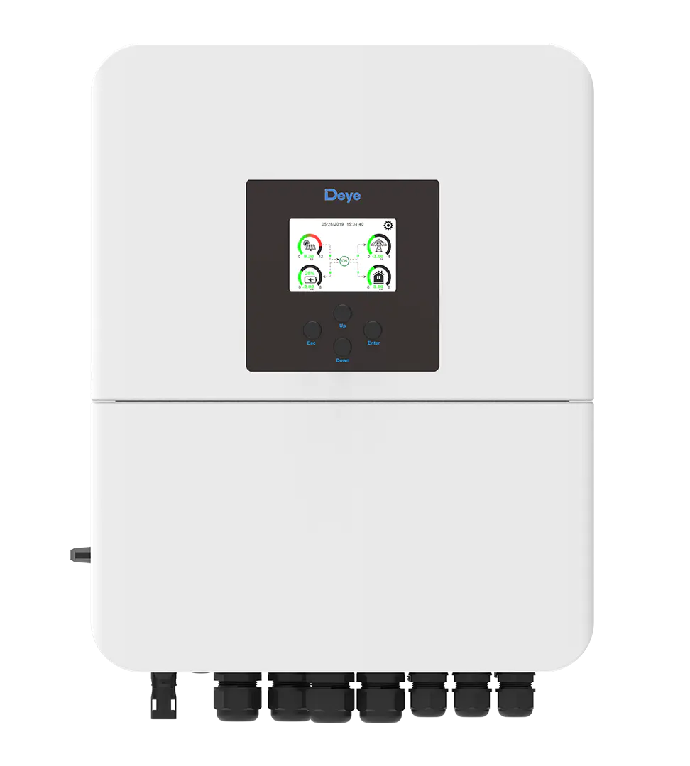 Гібридний інвертор Deye SUN-6K-SG04LP1-EU-SM2 6КВ MPPT: 150-425V(Max.500V) (TR2025-0040)